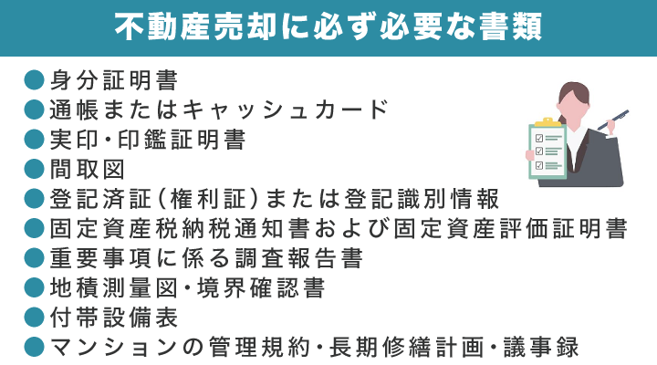 不動産売却に必ず必要な書類